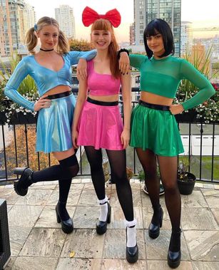 Power Puff, Halloween Costumes, Halloween