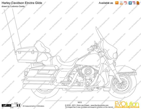 Blue print site Motorbike Cake, Harley Davidson Electra Glide, Electra Glide, Vector Drawing, Cake Inspiration, Blue Print, Harley Davidson, Cake, Drawings