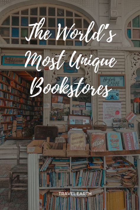 There’s nothing readers love more than being transported into a novel. Creativity is always appreciated and now they are able to enjoy that before they dive into the storybook. Even though E-reading and online shopping are taking over, the joy of browsing through shelves upon shelves of books will never be replaced. Here are some of the most unique bookstores from around the globe that enhance a bookworm’s book-buying experience by creating worlds of their own. Literary Travel, Library Architecture, Library Aesthetic, Adventure Travel Explore, Book Cafe, Book Dragon, Love More, Book Images, Book Store