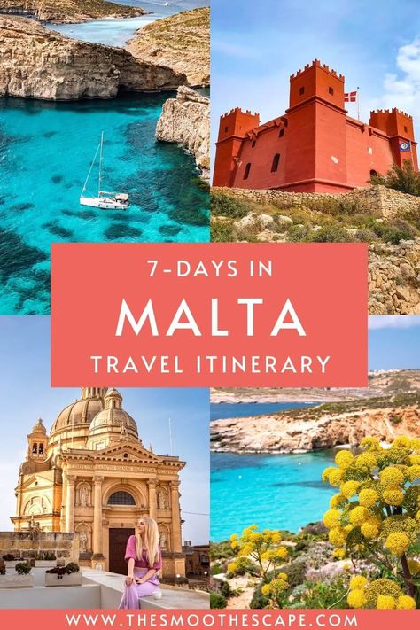 Malta Mellieha, Mallorca Itinerary, Malta Aesthetic, Malta Itinerary, Malta Holiday, Malta Travel Guide, Malta Beaches, Summer Travel Destinations, Island Photography