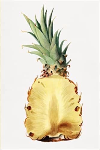 Journal: Vintage Art - “Vintage Pineapple Cut in Half” from U.S. Department of Agriculture Pomological Watercolor Collection: Vintage Artwork - Journal, Notebook, Diary - 120 Pages - 6x9”: Publishing, Pland: Amazon.com: Books