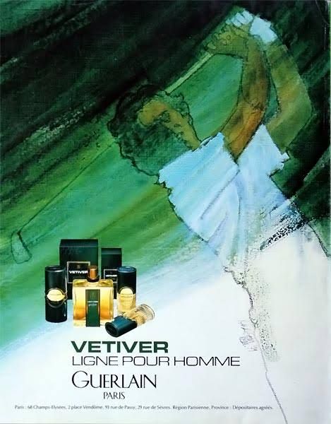 Guerlain Vetiver advertisment. Vintage Makeup Ads, Makeup Ads, Interior Paintings, Perfume Ad, Perfume And Cologne, Vintage Makeup, Scents, Perfume Bottles, Fragrance