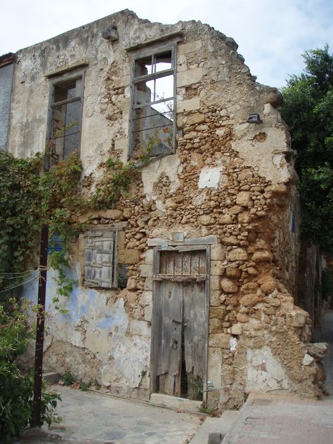 Stone Buildings Old, Crumbled Building, Decay Building, Aged Buildings, Building Ruins, Crumbling Buildings, Rustic Building, Old Ruins, Old Gates