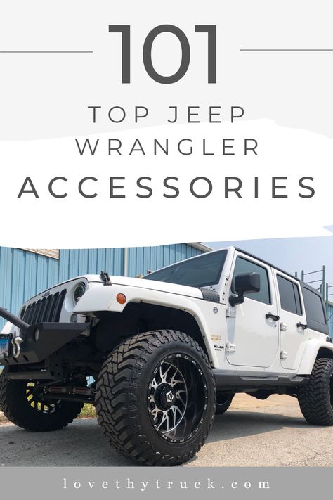 Cool Jeeps Wrangler Accessories, Jeep Mods Wrangler Accessories, Fun Jeep Accessories, Best Jeep Wrangler Accessories, Jeep Wrangler Must Haves, Modded Jeep Wrangler, 2024 Jeep Wrangler Accessories, Jeep Wrangler Jl Mods, 2024 Jeep Wrangler Sahara