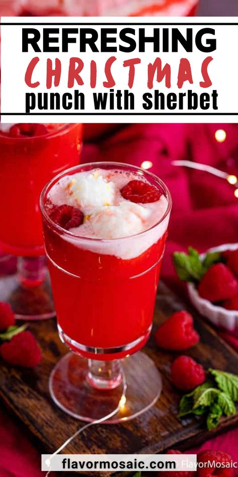 Refreshing Christmas Punch With Sherbet. This cheerful reddish-pink Christmas Sherbet Punch Recipe is non-alcoholic with Cranberry Ginger Ale, and Pineapple Sherbet. It is perfect for a holiday party, New Year’s Eve party, or baby shower as well. It is truly a party punch for any occasion! For an boozy version of this Christmas punch, you can make a couple of modifications to this holiday Punch that your friends will love! Keep reading for more information. Holiday Punch With Sherbert, Christmas Nonalcoholic Punch, Christmas Sherbet Punch Recipes, Christmas Punch Recipes Non Alcoholic With Sherbet, Christmas Punch Recipes With Sherbert, Cranberry Sherbet, Christmas Punch With Ice Cream, Red Christmas Punch Recipe, Orange Sherbet Punch Recipes