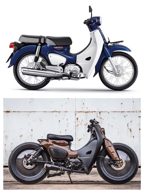 C90 Honda, Honda Cafe Racer, Honda C50, Honda C90, Honda 50, Custom Bikes Cafe Racers, Pop 100, Honda Super Cub, Motor Mobil