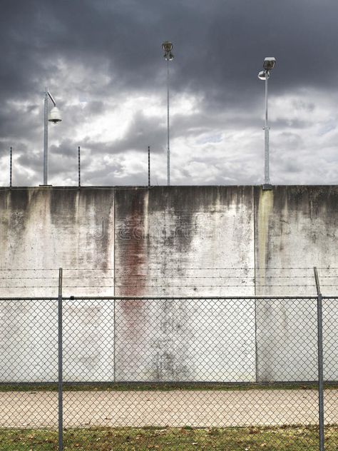 Prison Wall, Painting Concrete Walls, New York Projects, Prison Reform, Book Thief, Concrete Fence, The Book Thief, Fence Paint, Iron Fence