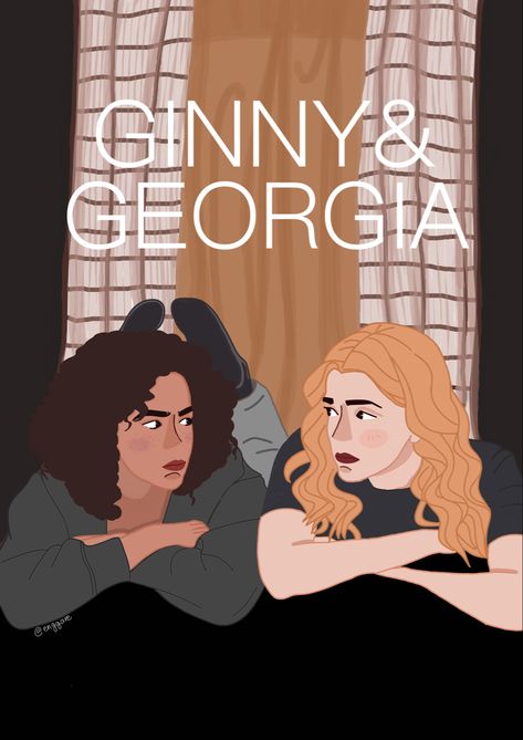 #illustration #drawing #ginnyandgeorgia #ginnyandgeorgias2 Ginny And Georgia Season 2 Poster, Ginny And Georgia Poster, Ginny Georgia, Ginny And Georgia, Graphic Designing, Illustration Poster, Motion Graphic, Illustration Drawing, Illustrations Posters