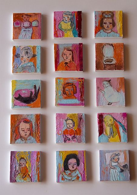 Tiny Paintings, Tiny Canvas, Easy Canvas Art, Soyut Sanat Tabloları, Painting Collage, Expressive Art, Mini Canvas Art, Mini Paintings, Small Art