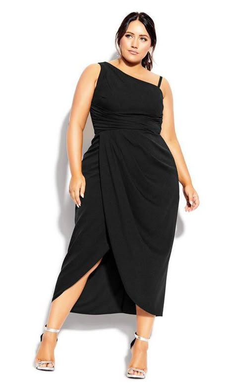 Vestidos Curvy, Yasmine Minovski, Plus Size Party, One Shoulder Neckline, Plus Size Gowns, Plus Size Party Dresses, Plus Size Formal Dresses, Plus Size Formal, Event Dress