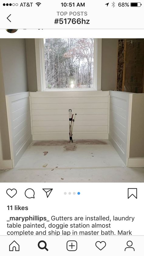 Shiplap Behind Tub Master Bath, Shiplap Behind Free Standing Tub, Shiplap Behind Bathtub, Shiplap Around Tub Master Bath, Shiplap Behind Tub, Shiplap Around Tub, Wall Behind Free Standing Tub Ideas, Shiplap Tub Surround, Stained Shiplap