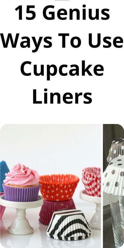 Cupcake Liner Appetizer, Cheesecake In Cupcake Liners, Panty Liner Hacks, Crafts Organization, Individual Appetizers, Silicone Cupcake Liners, Candy Board, Small Cupcakes, Cupcake Wraps