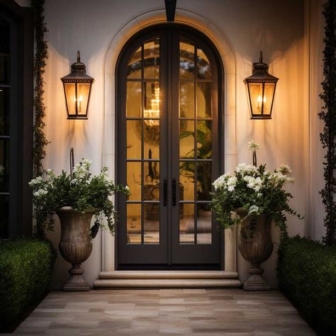 9+ Small Exterior Entryway Ideas for a Memorable Entrance • 333+ Images • [ArtFacade] Front Entryway Exterior, Arched Doorway Exterior, Small House Entrance, French Doors Exterior Entrance, Front Door Entryway Ideas Exterior, Front Entryway Ideas Exterior, Front Door Entryway Ideas, Exterior Entryway Ideas, Florida Homes Exterior