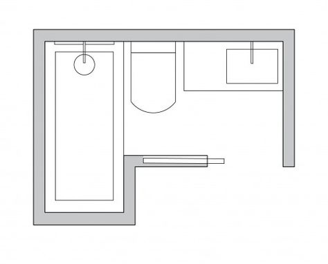 Bathroom Layout Ideas Floor Plans, Bathroom Small Space, L Shaped Bathroom, Bathroom Layout Ideas, Small Bathroom Layout, Bathroom Layouts, Bathroom Floor Plans, Trendy Bathroom, Bathroom Layout