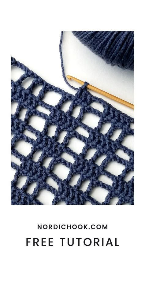 This free crochet tutorial shows how to make the mixed woven mesh stitch step-by-step. It includes detailed photo instructions. The mixed woven mesh stitch is a repeat of two rows. The fabric turns very light and it has an interesting texture! Shoe Hacks, Mesh Stitch, Crochet Stitches Free, Crochet Stitches Video, Crochet Stitches Tutorial, Crochet Instructions, Crochet Stitches Patterns, Crochet Stitch, Crochet Techniques