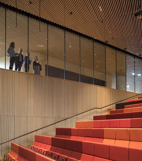 School Auditorium, Auditorium Architecture, University Of Copenhagen, School Assembly, Auditorium Design, Lecture Theatre, Lecture Hall, Museum Lighting, Innovative Architecture