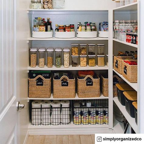 Refrigerator Lazy Susan | The Container Store Laundry Basket Shelves, Toilet Designs, Stackable Baskets, Pantry Cupboard, Pantry Organizers, Pantry Shelving, Drawer And Shelf Liners, Kitchen Organisation, Kitchen Pantry Design