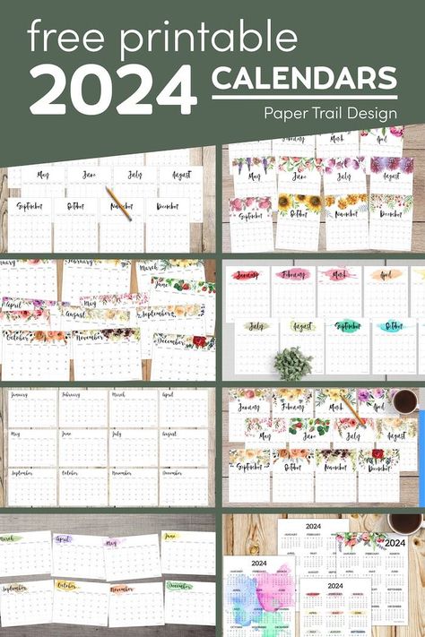 Choose a free printable calendar from our list of more than 20 different free printable calendar options School Calendar Printables, Calender Printables, Paper Trail Design, Free Printable Calendar Templates, Free Printable Crafts, Trail Design, Printable Calendars, School Coloring Pages, Coloring Calendar