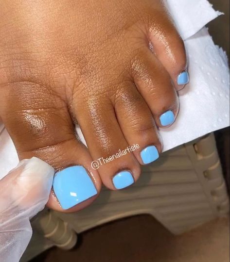 Acrylic Toes Ideas, Toe Acrylic, Blue Acrylics, Blue Toe Nails, Nails Art Designs, Gel Toe Nails, Art Designs Ideas, Acrylic Toes, Acrylic Toe Nails