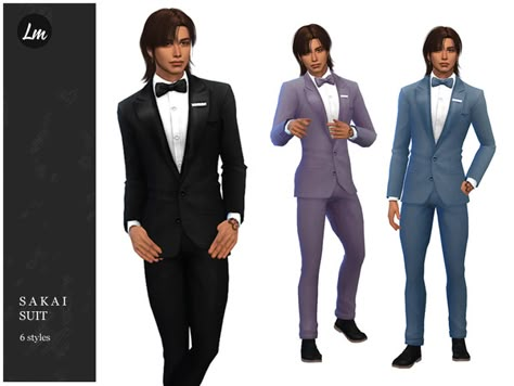 Lucy Muni's Sakai suit (Seasons needed) Sims 4 Cc Groom Suit, Sims 4 Male Prom Cc, Sims 4 Male Tuxedo Cc, Sims 4 Wedding Male, Sims 4 Wedding Tux Cc, Sims 4 Cc Male Suits, Sims 4 Male Suit Maxis Match, Sims 4 Wedding Suit Cc Male, Suit Cc Sims 4 Male