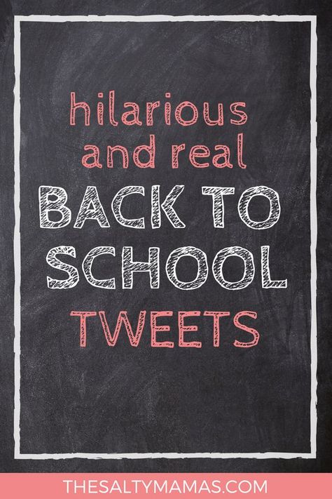 The kids are going back to school, and we're having all the feelings about it. Check out these hilarious, sometimes full of feelings, back to school tweets. School Starting Quotes Funny, Back To School Quotes For Parents, Back To School Letterboard Quotes, Funny Back To School Letterboard, Back To School Quotes Funny Parents, Back To School Sayings Quote, First Day Of School Quotes For Teens, Happy First Day Of School Quotes, Back To School Quotes For Kids