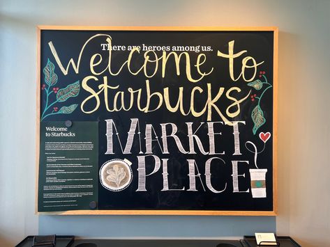 Starbucks Community Board, Starbucks Community Board Ideas, Community Ideas, Boards Ideas, Welcome Boards, Community Boards, Community Events, Board Ideas, Community Board