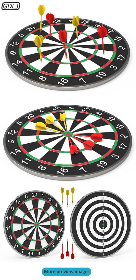 DartBoard - Realistic. Realistic 3D model. #3D #3DModel #3DDesign #3DScene #3DArt #render #VR #AR #aiming #bar #board #bullseye #champion #club #dart #dartboard #darts #detailed #game #gameroom #javelin #office #pub #realistic #sport #sports #target #throw Darts Game, Dumbbell Set, Toned Arms, Dart Board, Dart, 3d Design, Game Room, At Home Workouts, Board Games