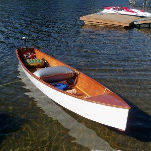 Quick Canoe Electric - Simple Plywood Electric boat using trolling motor - storer boat plans Canoe Plans, Wooden Boat Kits, Free Boat Plans, Canoe Building, Wood Boat Plans, Wooden Canoe, Plywood Boat Plans, Plywood Boat, Canoe Boat