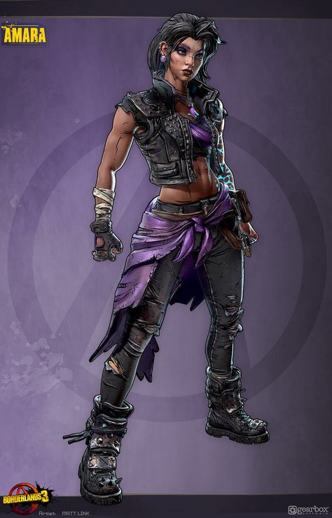 ArtStation - Borderlands 3: Amara, Matt Link Siren Character, Borderlands Cosplay, Borderlands 1, Borderlands Series, Borderlands Art, Borderlands 3, Fallout New Vegas, Cyberpunk Character, Princess Mononoke