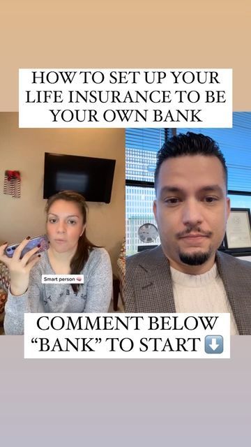 Ken Serna on Instagram: "Comment below “Bank” to start!  DISCLAIMER: Make sure you talk to an agent that is a broker for many companies and sells all types of life insurance 🤝  This will ensure that they can offer you different options as well as that they will EDUCATE you on how the different types of policies work 👨‍🏫  Although permanent cash value life insurance (whole life and IUL) have amazing benefits, don’t just go to an agent that will sell you an IUL just to sell you one without making sure that it’s right for you.   Every person’s financial situation and needs are different. There isn’t a “one size fits all” policy out there.   Talk to an agent that you can trust that will be honest with you and show you your options! 💪  #Investments #Banks #LifeInsurance #Roth #NewYear #Fina Cash Value Life Insurance, Whole Life Insurance Cash Value, Iul Insurance, Saving Plans, Life Insurance Facts, Whole Life Insurance, Healing Journaling, Life Insurance Companies, Money Games