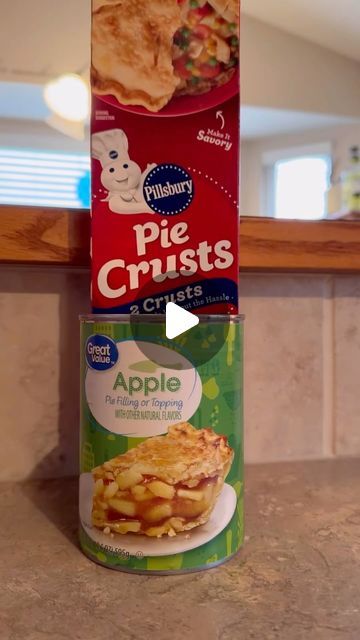 Sarah Madden on Instagram: "These might not make it on the Great British Baking Show but your family will love them! Easy to make with your kids or grandkids!!  1 package Pillsbury pie crust 1 can Pie filling (I used apple)  Because we are making bite-sized pies, cut apples in pie filling to be smaller to fit in tarts. Unroll pie crust and cut into shapes. I used a biscuit cutter for circles. You could also use a pizza cutter and cut them into squares. Add a small amount of pie filling to crust, not overfilling them. Pinch closed with a fork. Optional: Sprinkle with cinnamon and sugar.  Bake at 400 degrees for 12 - 15 minutes, or until golden  brown.   #baking #greatbritishbakingshow #recipe #recipes #cake #cakes #cakesofinstagram #cakestagram #lemon #lemoncurd #lemoncake #buttercream #yum What To Make With Store Bought Pie Crust, Pillsbury Pie Crust Recipes Desserts, Pillsbury Pie Crust Recipes, The Great British Baking Show, Pillsbury Pie Crust, Apple Slab Pie, Great British Baking Show, British Baking Show, Store Bought Pie Crust