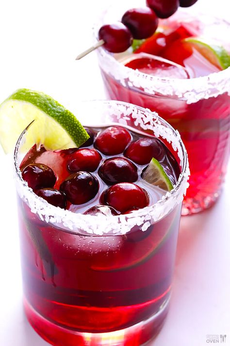 Cranberry Margaritas | Gimme Some Oven Cranberry Margaritas, Sparkling Margarita, Cranberry Margarita, Gimme Some Oven, Candied Bacon, Fresh Cranberries, Christmas Cocktails, Margarita Recipes, Holiday Cocktails