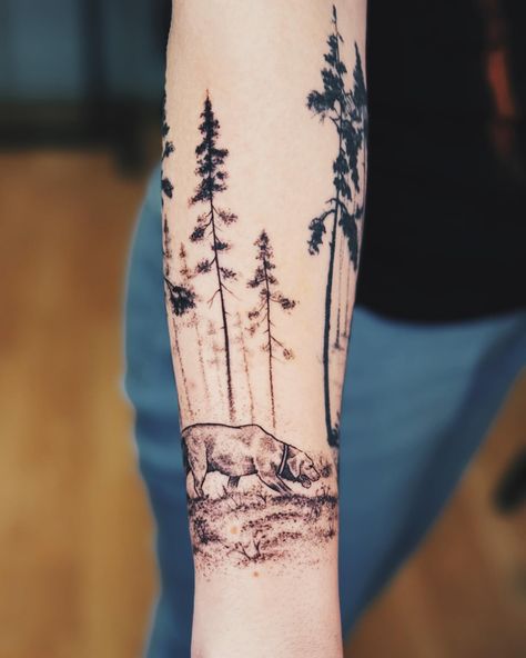 Doggos in a forest. Thank you @leppikkelly for your trust and patience! 🙏 #dogtattoo #foresttattoo #tallinntattoo #helsinkitattoo Forest Floor Tattoo, Forest Tattoos, Forest Floor, Dog Tattoo, Tallinn, Forest, Thank You, Tattoos, Quick Saves