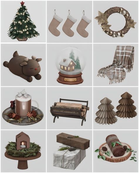 simbishy Sims 4 Aesthetic, Sims 4 Seasons, 4 Aesthetic, Paper Trees, Sims 4 Tsr, Play Sims 4, Christmas Furniture, Sims 4 Clutter, Sims 4 Expansions