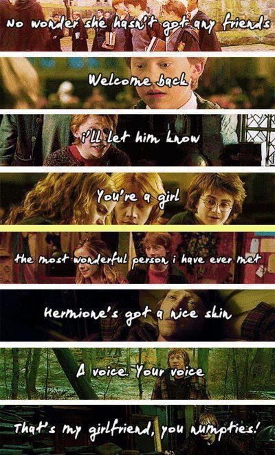 Citate Harry Potter, Ronald Weasley, Yer A Wizard Harry, Harry Potter Ships, Ron And Hermione, Harry Potter Books, Harry Potter Love, Harry Potter Quotes, Harry Potter Obsession