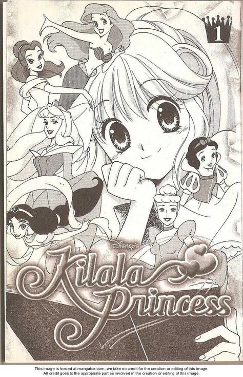 Kilala Princess 1 Page 1 Manga Kilala Princess, Sailor Princess, Disney Kingdom, Manga Covers, Disney Stuff, Anime Crossover, Disney Princesses, Chapter 1, Kingdom Hearts