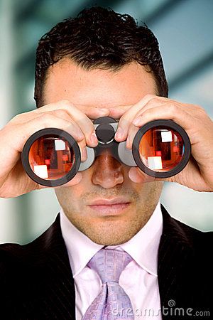 gluurder Business man with binoculars by Andres Rodriguez, via Dreamstime Man With Binoculars, 2 House, About Business, Binoculars, Business Man, Round Sunglasses, Soldier, Leadership, Photo Image