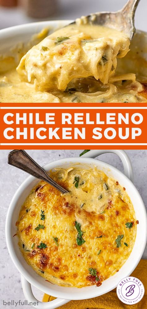 Cauliflower Soup Crockpot, Soup Recipes Cauliflower, Chile Relleno Chicken, Instant Pot Cauliflower Soup, Chile Relleno Soup, Instant Pot Cauliflower, Recipes Cauliflower, Mexican Soup Recipes, Soup Crockpot