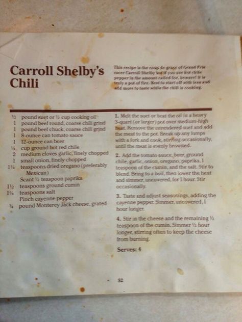 Chili Mix Recipe, Chili Seasoning Recipe, Best Chili Recipe, Seasoning Recipe, Chilli Recipes, Chili Seasoning, Carroll Shelby, Chili Recipe, Facebook Post