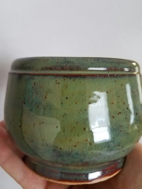 Deep Firebrick Red, Seaweed over. Deep Firebrick Red Glaze Combinations, Amaco Seaweed Glaze Combinations, Mayco Glaze Combinations Cone 6, Seaweed Glaze, Firebrick Red, Red Clay Pottery, Ceramics Pottery Bowls, Glaze Combinations, Glaze Combos