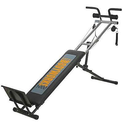 A home gym may be what you need to get started on your fitness program.  The Weider Total Body Works 5000 Gym is a very affordable entry-level gym for home Door Gym, Ab Challenge, Best Home Gym, Strength Training Equipment, Rowing Machine, Flat Abs, Home Gym Equipment, Total Body Workout, Workout Guide