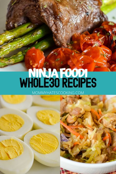 Stick to your goals with these Whole 30 Ninja Foodi Recipes. These are easy to make in the Ninja Foodi using a variety of different functions. #Whole30 #NinjaFoodi #GlutenFree Ninja Foodi Recipes, Ninja Cooking System Recipes, Ninja Recipes, Ninja Foodi, Nutritious Snacks, Instapot Recipes, Life Hack, Foodie Recipes, Adobo