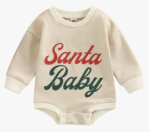 Baby Girl Boy Crewneck Sweatshirts Oversized Knit Sweater Shirts Long Sleeve Romper Pullover Top Cute Fall Winter Clothes Santa Onesie, Xmas Clothes, Christmas Baby Romper, Newborn Halloween Costumes, Thanksgiving Baby Outfits, Baby Halloween Outfits, Christmas Bodysuit, Jumpsuit Fall