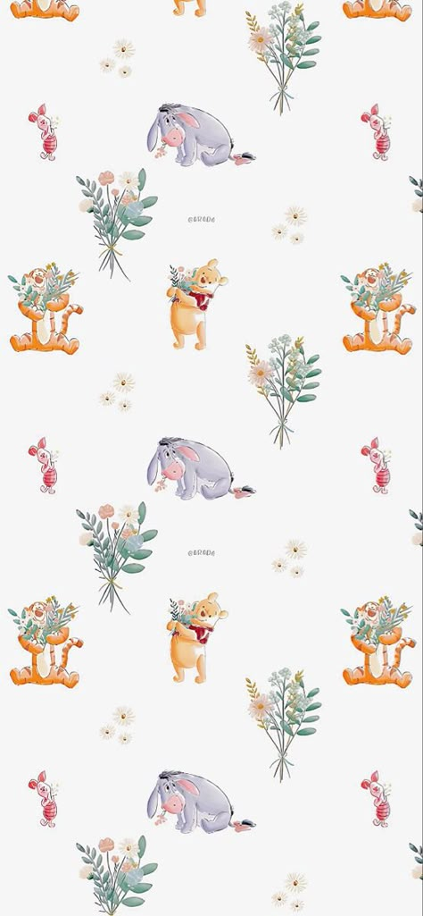 Wallpaper Pooh, Pooh Pictures, Pooh Nursery, Kunst Tattoos, Preppy Vsco, Winnie The Pooh Pictures, Most Paused Movie Scenes, Girl Wallpapers, Girly Wallpapers