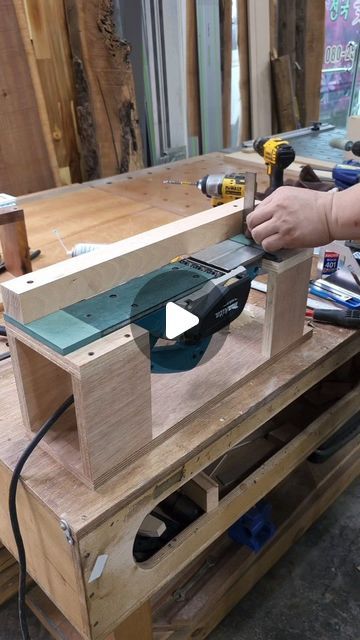 Hand Planer Jig, Power Tools, Woodworking, Tools, Wood, On Instagram, Instagram