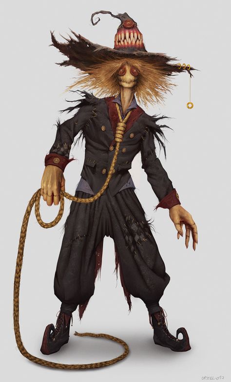 Scarecrow Dnd 5e, Scarecrow Character Art, Scarecrow Character Design, Scarecrow Oc, Scarecrow Monster, Scarecrow Drawing, Scarecrow Character, Scarecrow Art, Scarecrow Design