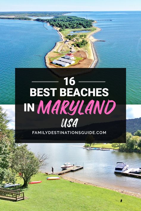 Want to see the top beaches in Maryland? Want ideas for a Maryland beach vacation that’s fun and safe? We’re FamilyDestinationsGuide, and we’re here to help: Discover the best beaches in Maryland - so you get memories that last a lifetime! #maryland #marylandbeachvacation #marylandbeaches #marylandvacation Lusby Maryland, Chesapeake Beach Maryland, North Beach Maryland, Maryland Day Trips, Visit Maryland, Maryland Beaches, Best Family Vacation Spots, Chesapeake Beach, Beaches To Visit