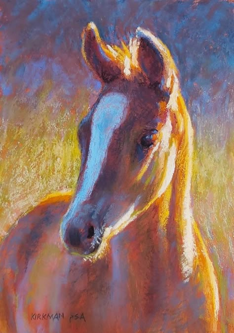 Horse Soft Pastel, Oils Pastel Drawing, Oil Pastel Horse, Animal Pastel Art, Soft Pastel Animals, Oil Pastel Art Animals, Hard Pastel Art, Simple Pastel Art, Soft Pastel Art Portraits