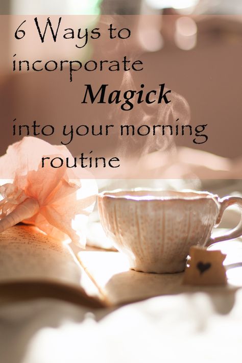 Have your mornings been feeling a little dull lately! Add some witchcraft to your day by incorporating it into your morning routine! Look at my blog post for ideas on how to have a magickal morning. Witch Mornings, Daily Wiccan Routine, Witches Morning Routine, Witchcraft Morning Ritual, Witchy Morning Ritual, Morning Ritual Witch, Witch Blog Post Ideas, Morning Witch Routine, Witch Morning Routine Ideas