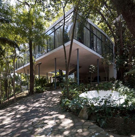 Atrium House, Australia House, Modernist Architects, Freestanding Fireplace, Modern Architects, Perfect House, House Flooring, Beautiful Buildings, Glass House